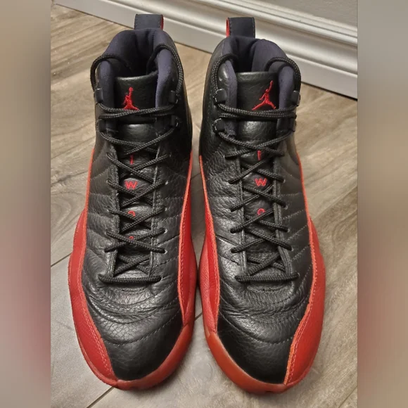 AUTHENTIC 1997 OG Nike Air Jordan 12 - Flu Game - size 10 - Picture 7 of 9